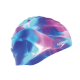 Speedo Swimming Printed Silicone Cap - Blue/Purple
